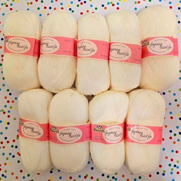 Cream Arts & Crafts Yarn for Office Projects - Picture 1 of 9